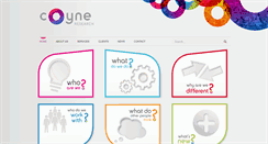 Desktop Screenshot of coyneresearch.com